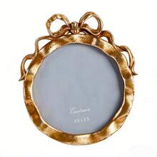 Marco de fotos retro de aleación de zinc, decoración de mariposa dorada de lujo, elegante marco de decoración de fotos - A - Ver 5