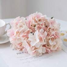 Retro Single Plastic Artificial Hydrangea Vase Arrangement Photography Props Artificial Silk Flower Fake Flower - Multicolor - View 12