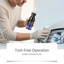 车灯清洁液，汽车大灯镜片清洁增亮液，去除泛黄并恢复透明度 - 固體 - 查看 6