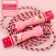 Tali Lompat Katun yang Dapat Diatur, Cocok untuk Anak Laki-laki dan Perempuan, Kebugaran, Aktivitas Luar Ruangan, Peralatan Olahraga Anak-anak - lompat tali anak-anak - View 9
