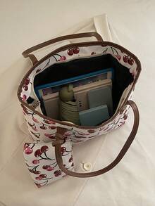 新款轻便奢华多功能女士单肩包/手提包 - 白色 - 查看 10