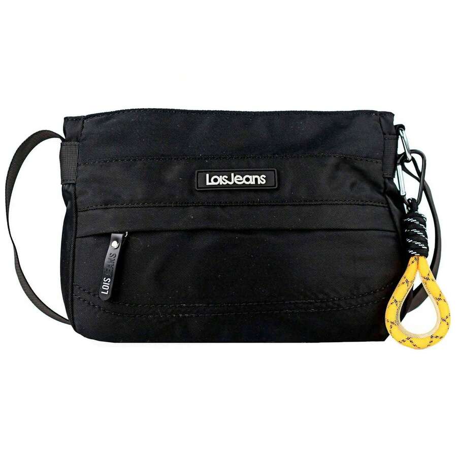 Lois Shoulder Bag 324457-01 For Women In Color Black - الأسود - مشاهدة 1
