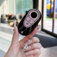 1 Pc TPU Car Key Protection Cover Suitable For W223 Class S300 S400 S350 S450 S500 C200 C260 2020 2021 Models - Key Cover - View 7