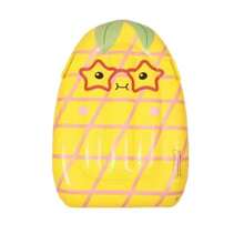 1 pieza flotador inflable de frutas con diseño de fresa, kiwi y piña, con asa. - Multicolor - Ver 4