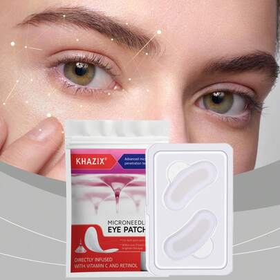 2 Pieces Of Transparent Eye Patches For The Face, Comfortable And Breathable, Self-Adhesive. Suitable For The Eyes, Face And Nose.