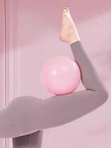 1个普拉提小球，盆底肌训练健身球，产后恢复瑜伽背部滚动核心肌群训练瑜伽球 - 彩色 - 查看 4