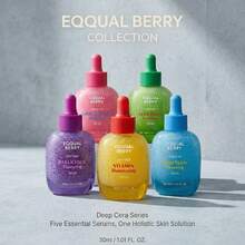 EQQUALBERRY 5-Serum Set – Hydration, Soothing, Radiance & Firmness – 30ml X5 – Multi-Action Facial Care - Collagen - View 3