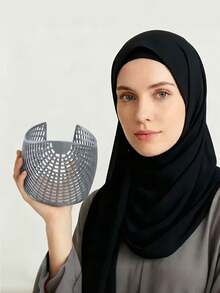 1条防滑头带，时尚百搭的穆斯林女性必备头饰，适合日常、户外活动、运动和休闲活动 - 頭巾髮箍 - 查看 15