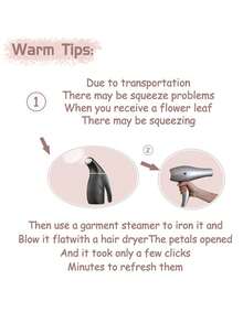 2朵玫瑰花汽车装饰（带吸盘），配绿叶、白色小花和紫白薄纱丝带装饰，适合浪漫场合，例如婚车装饰。 - 多色 - 查看 13