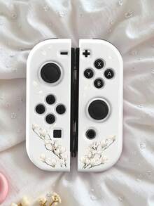 1 chiếc ốp bảo vệ màn hình Switch họa tiết hoa mộc lan trắng, tương thích với Switch OLED và máy chơi game Switch, được làm từ chất liệu TPU mềm, không cần tháo lắp, chống rơi và chống bụi, nhiều màu sắc để lựa chọn, món quà lý tưởng cho game thủ Switch, ốp bảo vệ Switch thanh lịch và tươi mới. - Xem 8