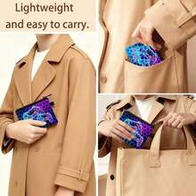 New Stylish Wallet, Cute Cartoon Dinosaur & Football Design, Suitable For Men, Women, Students, Children - Game Grid - View 6