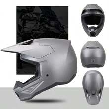 DOT Adult Female Men Helmets Motocross Kask Cross Downhill Soporte Casco Off Road Helmet Racing Classic Motorcycle Original - Matte Gray - View 5