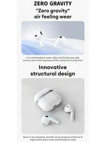 HYUNDAI T02 Pro In-Ear Wireless Earphones Bluetooth 5.4 Sports Earbuds HD Call HiFi TWS Headset With Mic DT6.0 Directional Transmission - View 4