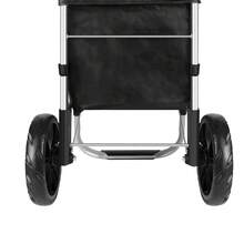 Large Lightweight Folding Shopping Cart With 40L Waterproof Bag 2 Wheel - A - View 11