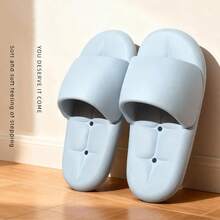 2026 New Slippers For Women, Indoor Home Bathroom Non-Slip Odor-Resistant/Couples Slippers/Valentine's Day Gift - Pink - View 6