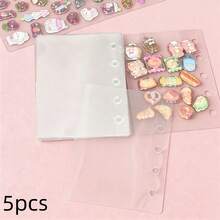 Giấy PET trong suốt hai mặt khổ A5/A6/A7/M5/A8, Giấy phân trang bìa cứng dày, Giấy phân trang sổ tay, Sổ tay, Giấy rời, Giấy dán, Nhãn dán bong bóng pha lê, Sổ dán bìa cứng, Giấy rời dày, Giấy dán thay thế, Sổ dán bìa cứng, Giấy dán pha lê dập nổi 3D, Giấy phân trang sổ tay, Giấy đựng hồ sơ, Sổ dán. - Giấy chống dính hai mặt trong suốt - Xem 21