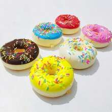 Realistic Donut Cake Food Toy Bread Fridge Magnet Small Pendant Ornament - Multicolor - View 2
