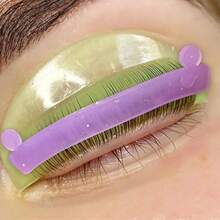 28 piezas Juego de rizador de pestañas, rizador de pestañas de silicona, herramienta para rizar pestañas, varillas de rizador de pestañas suaves y flexibles, previene la pérdida de pestañas, adecuado para uso en salón de pestañas, lavable - Multicolor - Ver 3