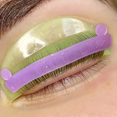 28 piezas Juego de rizador de pestañas, rizador de pestañas de silicona, herramienta para rizar pestañas, varillas de rizador de pestañas suaves y flexibles, previene la pérdida de pestañas, adecuado para uso en salón de pestañas, lavable