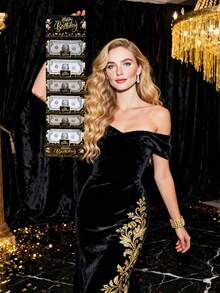 Birthday Card Set, Pink & Gold Banknote Card With Envelope, Folding Card, Happy Birthday, Birthday Celebration Supplies, Unique Creative Cash Holder, Party Gift - Surprise Gift Card - View 2