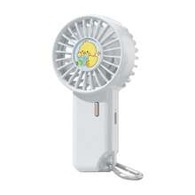 MEET SUN 便携式迷你手持风扇 + 500mAh 可充电电池 + 登山扣 + Type-C 充电 + 三档风速 + 静音睫毛风扇/化妆工具 + 旅行必备 - 手持 - 查看 14