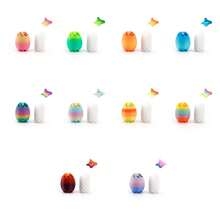 1pc Easter Egg Twist Toy, Stress Relief Spiral Finger Spinner - Multicolor - View 8