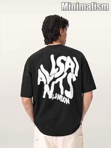 Orlando Logo Print Oversized T-Shirt - màu đen - Xem 1