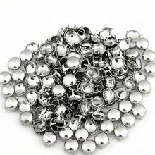 100pcs 10mm Dome Head Rivet Punk Rock DIY Leather Craft Decorative Rivet Accessories For Shoes, Bags - A - View 7