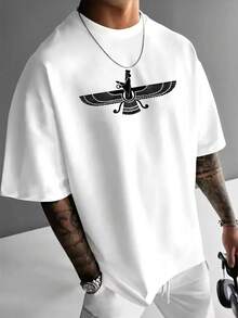 United World Cup Football T-Shirt White World Cup Trophy And Stars Graphic Print For Sports Fans And Events - 白色1 - 查看 1