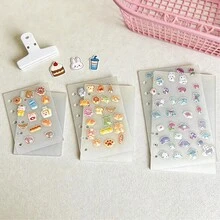 Giấy PET trong suốt hai mặt khổ A5/A6/A7/M5/A8, Giấy phân trang bìa cứng dày, Giấy phân trang sổ tay, Sổ tay, Giấy rời, Giấy dán, Nhãn dán bong bóng pha lê, Sổ dán bìa cứng, Giấy rời dày, Giấy dán thay thế, Sổ dán bìa cứng, Giấy dán pha lê dập nổi 3D, Giấy phân trang sổ tay, Giấy đựng hồ sơ, Sổ dán. - Giấy chống dính hai mặt trong suốt - Xem 3