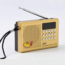 Đài phát thanh bỏ túi 1200mAh, mini di động, nhiều chế độ phát nhạc, giắc cắm tai nghe, FM/MP3/TF/USB, thời lượng pin dài, loa không dây cho cắm trại ngoài trời, họp mặt gia đình, hỗ trợ kết nối điện thoại, phát nhạc, quà tặng, thích hợp cho chạy bộ. - Xem 10