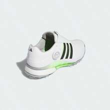 Adidas Men's TOUR360 24 BOA Golf Shoes With Rotary Closure - White - View 8