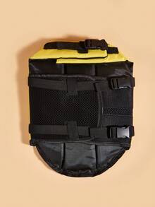 BONAPET Summer Pet High Buoyancy Adjustable Life Jacket, Cat & Dog Swimming Vest - Yellow - View 4