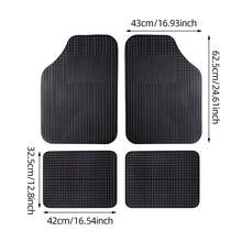 Universal Car Floor Mat Set Of 4 - Waterproof, Anti - Slip & Easy To Clean After Receiving It, Place It In A Ventilated Area For 1 - 2 Days, And The Odor Will Dissipate.Christmas Gift - Multicolor - View 11