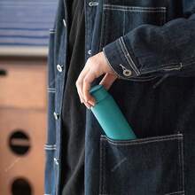 Tyeso 150/200ml 不锈钢保温口袋水瓶 – 可爱小巧纤薄设计，美观大方 – 是您外出补水的完美伴侣，兼具时尚与便捷 - 彩色 - 查看 4