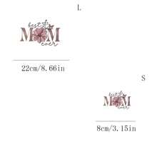 1pc/2pcs/3pcs Vintage Mother's Day Gift Stickers, Washable, Iron-On, Heat Transfer Printing Stickers, Heat Press Decals, Suitable For DIY Clothing, T-Shirts, Masks, Jeans, Backpacks - L+S - View 7
