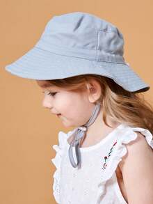 New Kids Bucket Hat, European And American Style Sun Hat, Breathable Quick-Dry Beach Hat For Boys And Girls, Adjustable Children's Bucket Hat - Hat - View 32