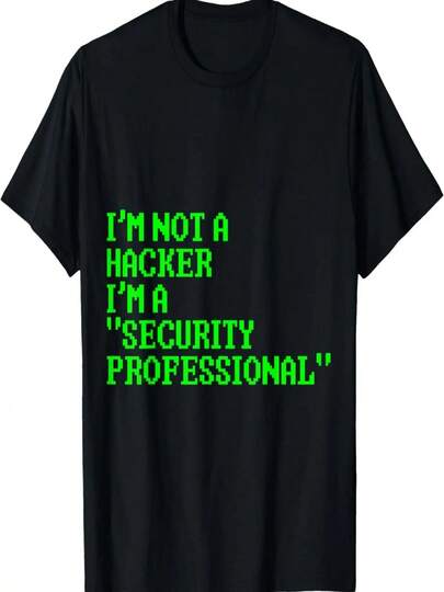 Camiseta de Hacker Programador de Ciencias de la Computación