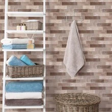 9 miếng dán tường giả gạch men mới, có thể tháo rời, kích thước 15*30CM, thích hợp cho phòng ngủ. - A - Xem 5