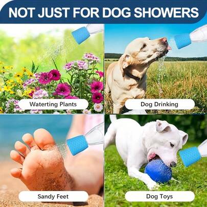 Innovative Silicone Pet Shower Head, Portable Pet Cleaning Shower Nozzle, Multifunctional Dog Bathing And Outdoor Drinking Accessory, Silicone Shower Head, Dog Shower Spray Head, Silicone Pet Shower Head, Outdoor Pet Cleaning Supplies