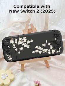 1 chiếc ốp bảo vệ màn hình Switch họa tiết hoa mộc lan trắng, tương thích với Switch OLED và máy chơi game Switch, được làm từ chất liệu TPU mềm, không cần tháo lắp, chống rơi và chống bụi, nhiều màu sắc để lựa chọn, món quà lý tưởng cho game thủ Switch, ốp bảo vệ Switch thanh lịch và tươi mới. - Xem 14