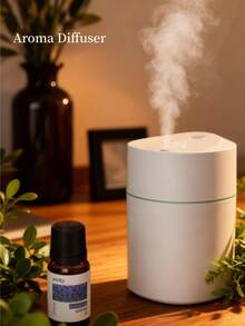 1个/2个装香薰精油扩散器，香薰精油加湿器，适用于办公室和家庭，营造居家放松氛围，卧室氛围，节日礼物 - Mist - 查看 1