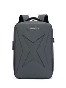 New Combination Lock Men's Casual Backpack, Business Travel Laptop Backpack, Commuter Backpack - Multicolor - View 14