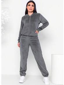Women Sweatshirts - Grey - View 2