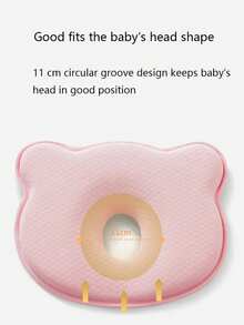 LELE LON Newborn Baby Shaping Pillow 0-12 Months, Corrects Plagiocephaly And Brachycephaly, Specialized Infant Pillow - Multicolor - View 5
