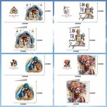 6pcs Diamond Painting Greeting Cards, Cartoon Character Themed Patterns, Paper Material With Round & Asymmetrical Diamond Dots, Suitable For Women's Day, Birthday, Holiday Party Blessings - View 3