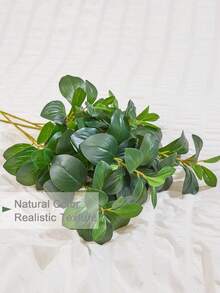 1/2/3/4pcs 27.6 Inch Artificial Eucalyptus Leaves, Faux Eucalyptus Branches For DIY Floral Wall, Scene Decoration, Living Room Bedroom Vase Flower Arrangement, Wedding, Party, Tabletop Decor. Suitable For Autumn/Winter Decor, Home, Kitchen, Wedding, Dining Table, Centerpiece, Office, Garden, Outdoor Decoration. - Green - View 7