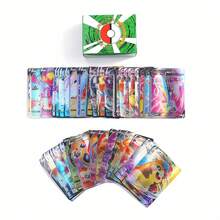 300pcs/200pcs/100pcs New Theme Trading Cards, Limited Edition Foil Cards (V Series, Vmax, GX Rare) - Multicolor - View 2