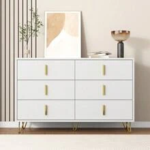 Elegant Sideboards With Modern Design, Modern And Old Style, Golden Griffe - White - View 1
