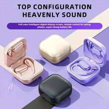 2026 OWS 开放式无线耳机，降噪，Hi-Fi 深沉低音，高清通话低延迟，超长续航，兼容安卓和 iOS 系统 - 查看 4